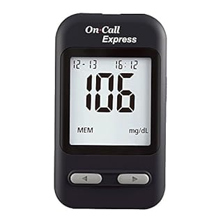 on call express g115-10d blood glucose monitoring