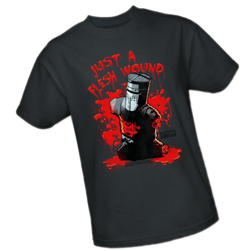 Just A Flesh Wound -- Monty Python And The Holy Grail Adult T-Shirt