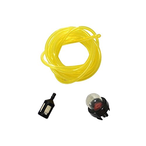 HIPA Fuel Line Hose with Primer Bulb Fuel Filter for McCulloch 2010 2014 2016 3210 3214 3216 Chainsaw