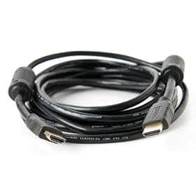 Tether Pro HDMI A to HDMI A 25 ft (7.6m) Cable, Black
