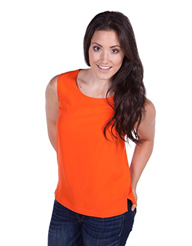 Women's Silk Sleeveless Top (Athena) 100% Silk Fuji; Stylish Top/Cozy Layering