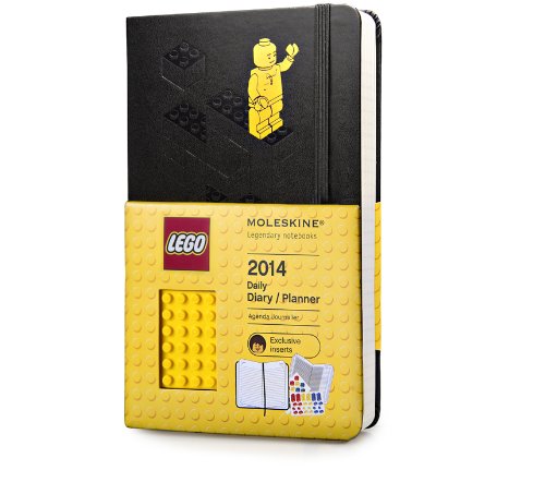海淘白菜价 Moleskine — 乐高笔记本就该这么玩