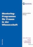 Mentoring-Programme für Frauen in der Wissenschaft