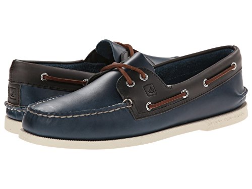 (スペリートップサイダー) SPERRY TOPSIDER 靴・シューズ メンズボートシューズ Sperry Top-Sider A/O 2-Eye Cyclone Navy/Grey US 8.5 (26.5cm) M