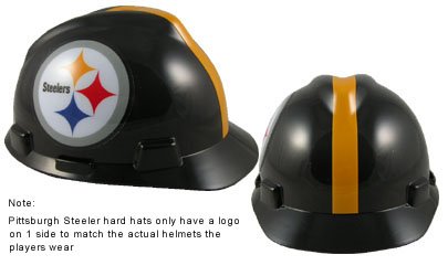 Safety Works 818438 NFL Hard Hat, Pittsburgh Steelers