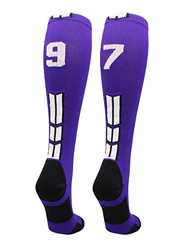 Algopix Similar Product 14 - MadSportsStuff Player Id Number Socks