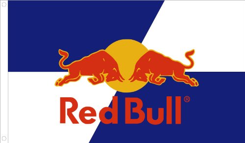 NEOPlex 3' x 5' Red Bull Premium Flag