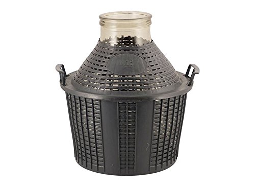 Algopix Similar Product 7 - Glass Demijohn - 4 G (15 L) - Wide Mouth