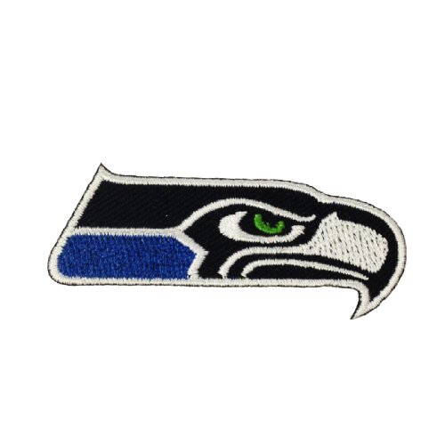 1 X Seattle Seahawks Logo Embroidered Iron Patches