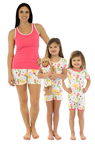 SleepytimePjs Mermaids Pink Mommy & Me Matching Pajamas