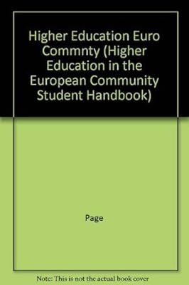 Higher Education in the European Community: Student Handbook