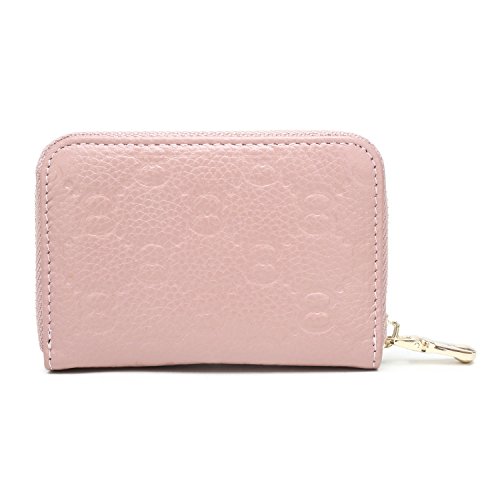 Fast-Flying RFID Blocking Leather Identity Safe Credit Card Wallet for Women