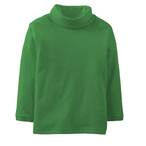 Popular Boy's Solid Color Cotton Turtleneck ( 2 - 14 years)