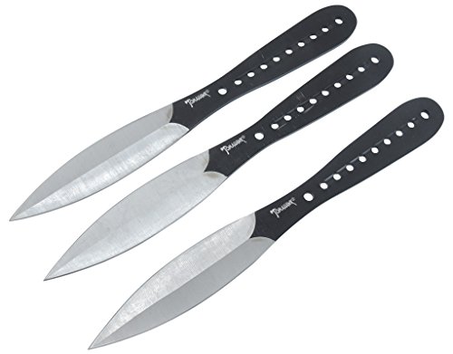 original 3 teiliges Tomahawk Wurfmesser Set in Cordura Tasche