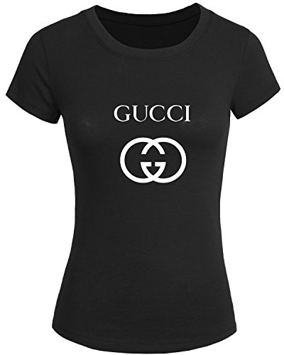 Gucci Logo For 2016 Womens Printed Short Sleeve tops t shirts
