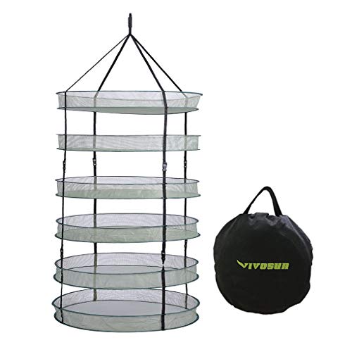 Algopix Similar Product 9 - VIVOSUN 2 FT 6 Layer Collapsible Dry
