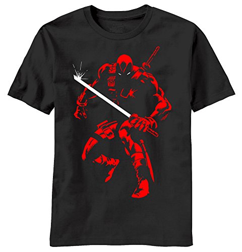 Deadpool Red Outline T-Shirt