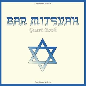 Bar Mitzvah Guest Book: Guest Book for Bar Mitzvah Party