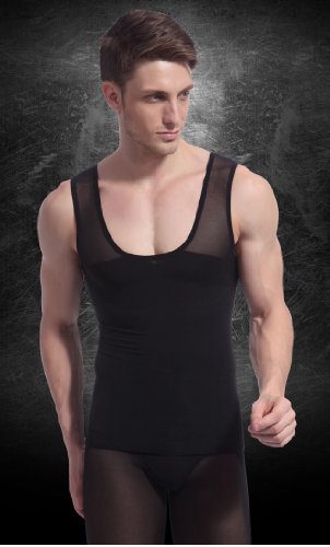 Azure Dragon Men's Slimming Body Shaper Tank Top