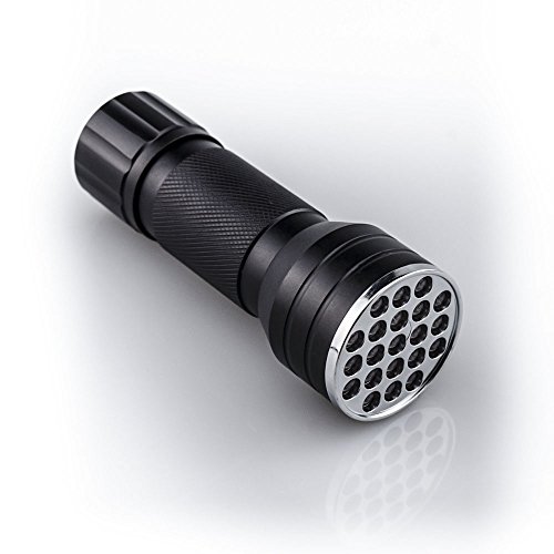 Fronnor 21 LED Flashlight UV Light Portable Ultraviolet Blacklight Handheld Torch Light Urine,Stain Detector - Image 5