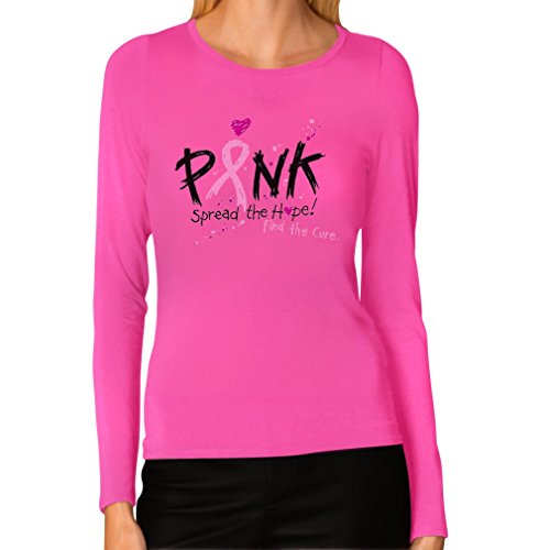 Pink Breast Cancer Awareness Long Sleeve T-Shirt