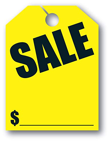 Algopix Similar Product 18 - Mirror Hang Tags  Fl Yellow Sale 