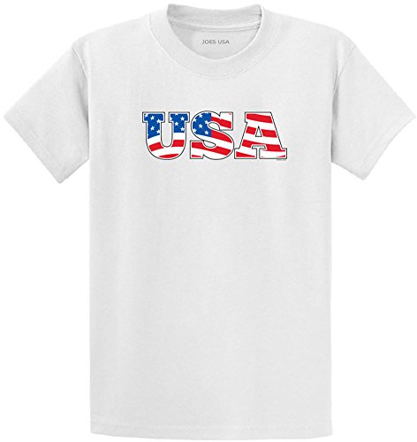 Joe's USA Red White & Blue USA Flag 4th of July Logo T-Shirts,Tanks and Hoodies