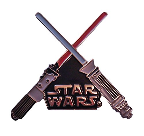 Star Wars Crossed Lightsabers Enamel Metal PIN