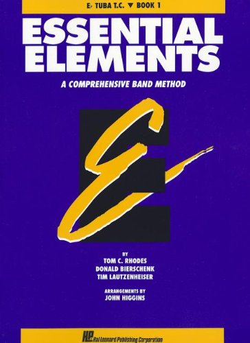 ESSENTIAL ELEMENTS BOOK 1 - ORIGINAL SERIES (PURPLE) E-FLAT TUBA T.C. by Various