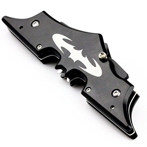 IcetekSportsBatmanDualBladeKnife,Black,.&#;