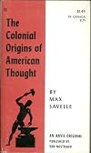 The Colonial Origins of American Thought