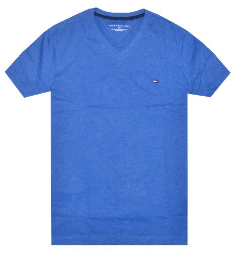Tommy Hilfiger Men V-neck Classic Fit Logo T-shirt