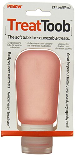Paww TreatToob, Large, Red