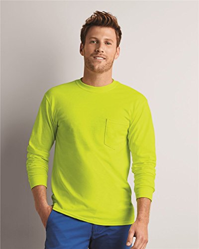Gildan Adult Ultra CottonTM Long-Sleeve T-Shirt with Pocket