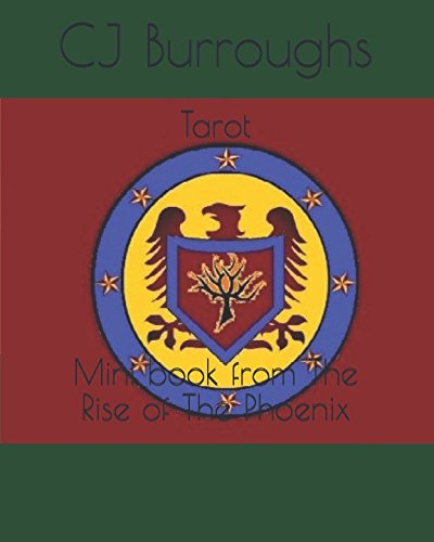 Tarot mini book from The Rise of the Phoenix by CJ Burroughs