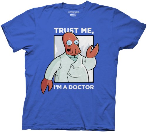 Futurama Zoidberg Trust Me Doctor T-shirt