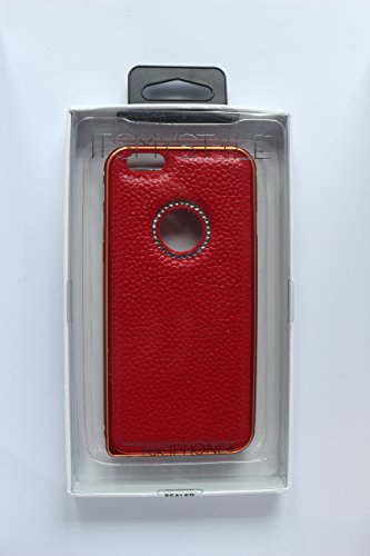 Business leather cases 5.5inches for iphone 6 plus (Wine Red)