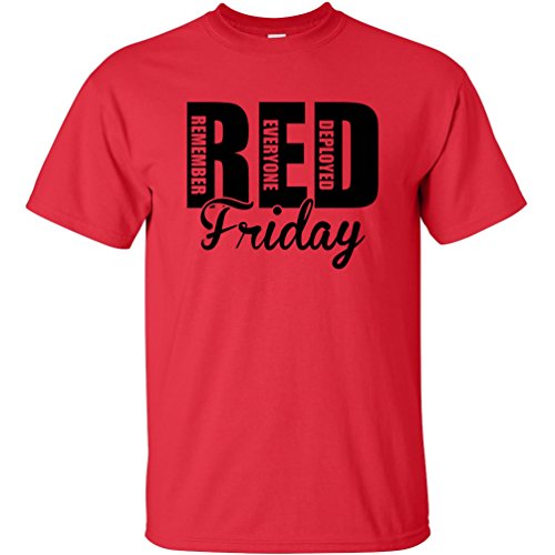 RED FRIDAY Remember Everyone Deployed Short Sleeve T-Shirt