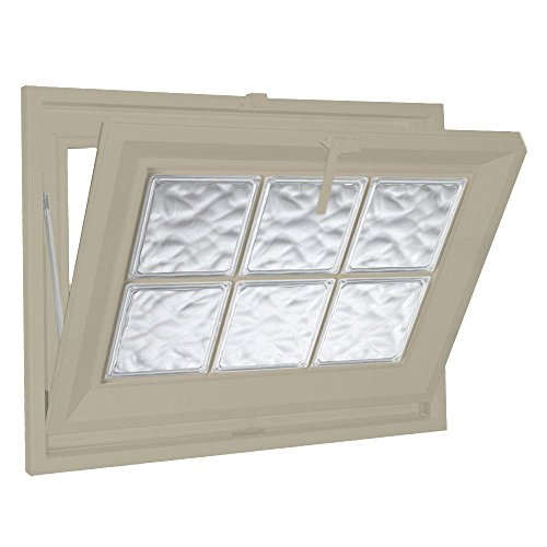 Algopix Similar Product 8 - Wave Pattern Hopper Fin Vinyl Window