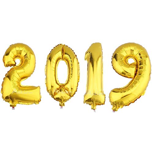 Algopix Similar Product 20 - 32 Inch 2019 Number Balloon Decoration