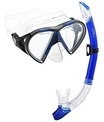 Phantom Aquatics Mexico Mask Dry Snorkel Set