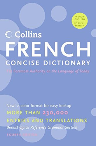 Collins French Concise Dictionary, 4e (HarperCollins Concise Dictionaries) by HarperCollins Publishers
