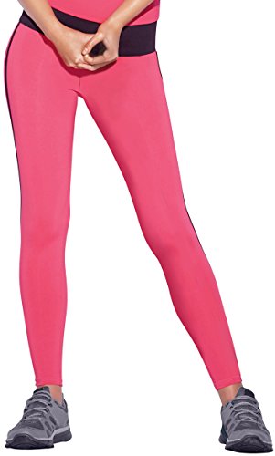Haby Women's Leggings Fitted Pants Gym Workout Running Tights Wide Waistband