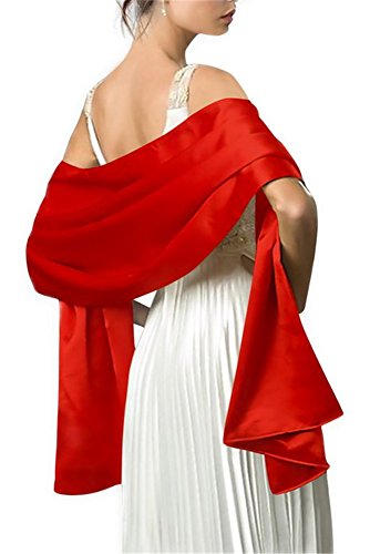 FASHION DRESS Satin Shawl Wrap
