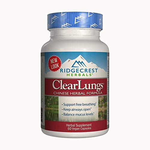 Algopix Similar Product 16 - Ridgecrest Herbals ClearLungs Chinese