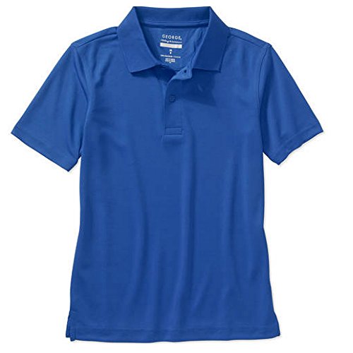 George Boys School Uniform - Short Sleeve Performance Polo Shirt