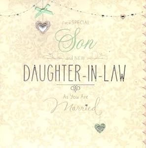 Unique 70 Son And Daughter In Law Wedding Card Verses