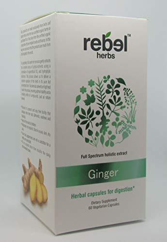 Algopix Similar Product 7 - Rebel Herbs Ginger Capsules
