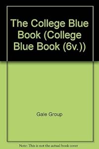 The College Blue Book (College Blue Book 6-Vol Set, 30th Ed)