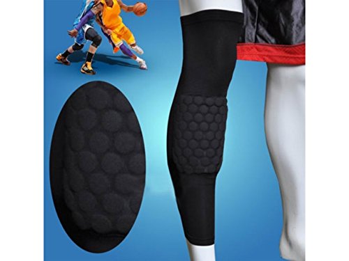 

Actpe Basketball Strengthen Kneepad Honeycomb Pad Crashproof Antislip Leg Knee Long Sleeve Protective Pad